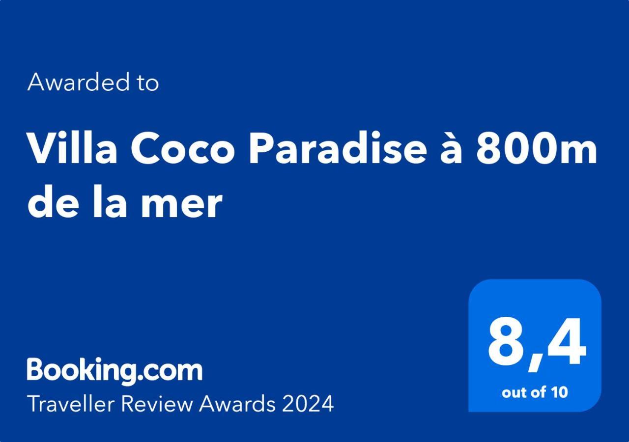 Villa Coco Paradise A 800M De La Mer 생프랑수아 외부 사진
