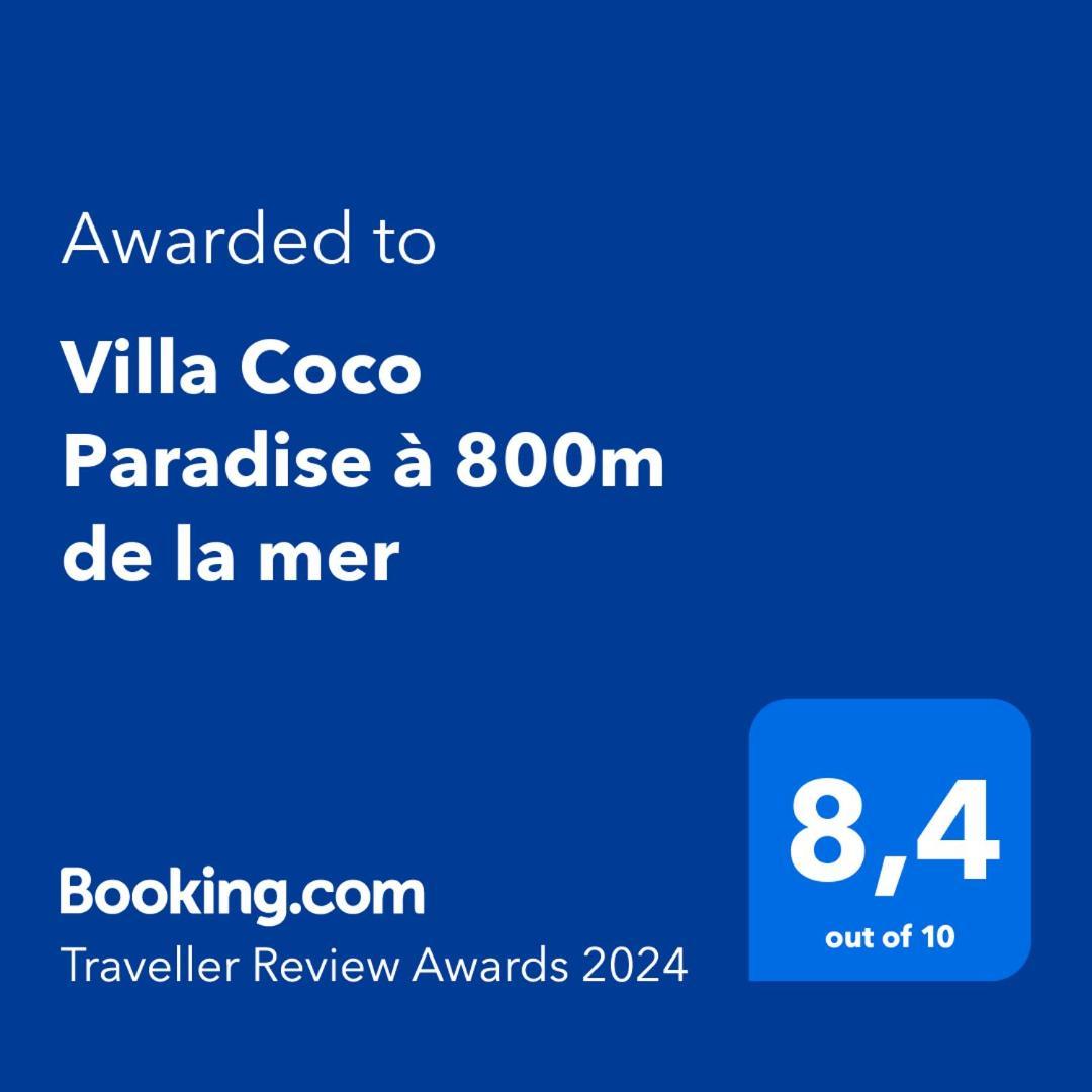 Villa Coco Paradise A 800M De La Mer 생프랑수아 외부 사진